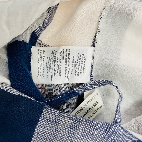 Jcrew large gingham prints jumpsuit - Picture 10 of 10